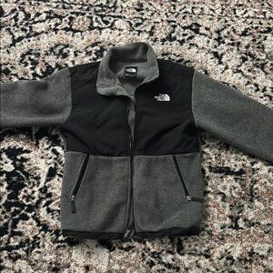 The North Face Black and Gray Fleece Jacket